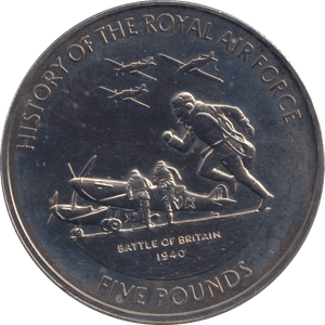 2008 FIVE POUND BAILIWICK OF GUERNSEY BU - WORLD COINS - Cambridgeshire Coins