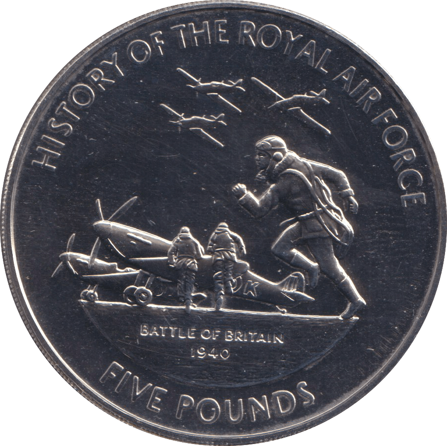 2008 FIVE POUND BAILIWICK OF GUERNSEY BU - WORLD COINS - Cambridgeshire Coins