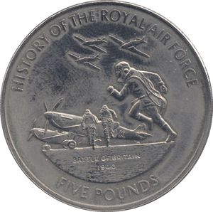 2008 FIVE POUNDS GUERNSEY ( BU ) - SILVER WORLD COINS - Cambridgeshire Coins