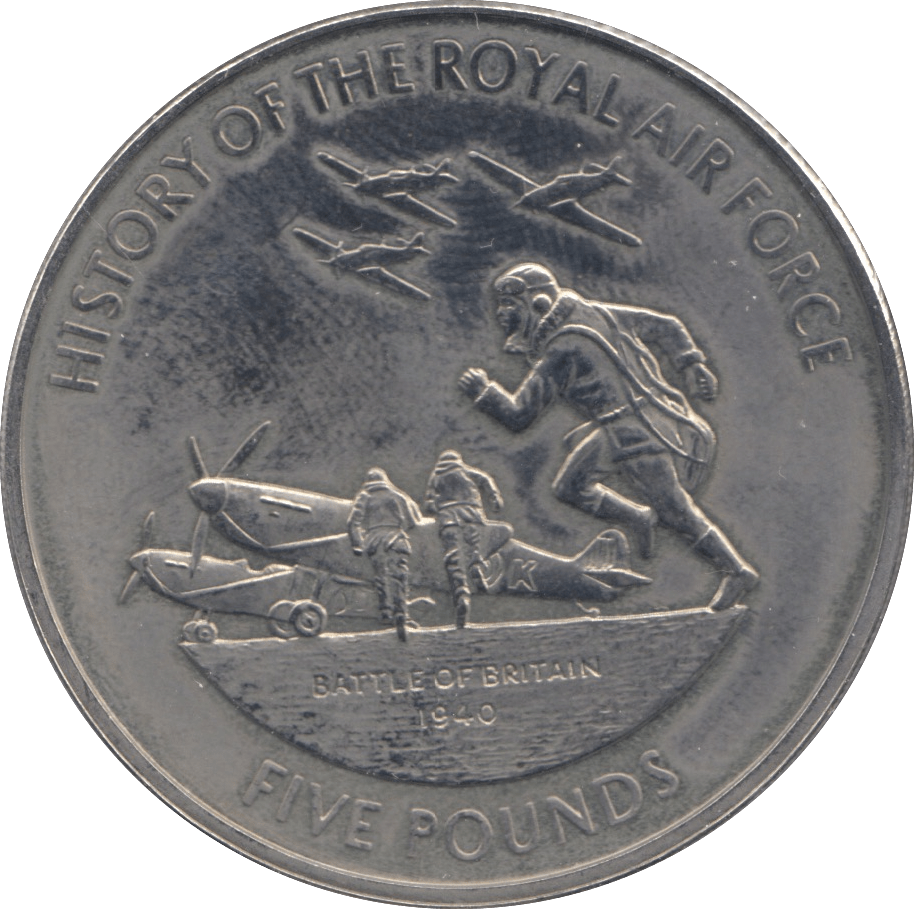 2008 FIVE POUNDS GUERNSEY ( BU ) - SILVER WORLD COINS - Cambridgeshire Coins