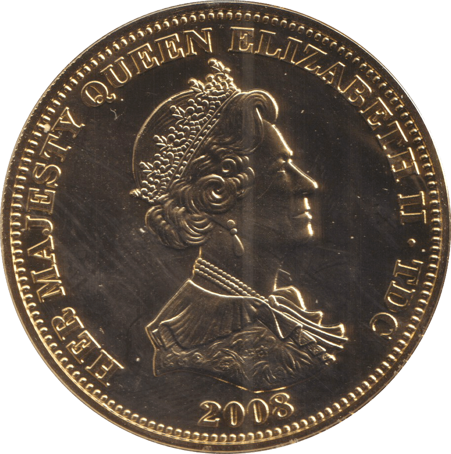 2008 FIVE POUNDS H.M QUEEN ELIZABETH - WORLD COINS - Cambridgeshire Coins