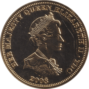 2008 FIVE POUNDS ST GEORGE AND THE DRAGON - WORLD COINS - Cambridgeshire Coins