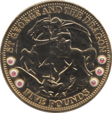 2008 FIVE POUNDS TRISTAN DA CUNHA - SILVER WORLD COINS - Cambridgeshire Coins