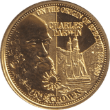 2008 GOLD PROOF ONE CROWN TRISTAN DA CUNHA - GOLD WORLD COINS - Cambridgeshire Coins