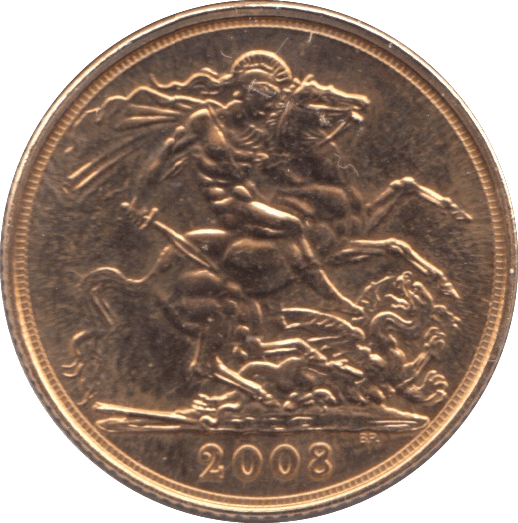 2008 GOLD SOVEREIGN ( BU ) - SOVEREIGN - Cambridgeshire Coins
