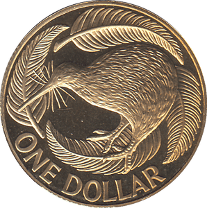 2008 NEW ZEALAND 1 DOLLAR PROOF - WORLD COINS - Cambridgeshire Coins