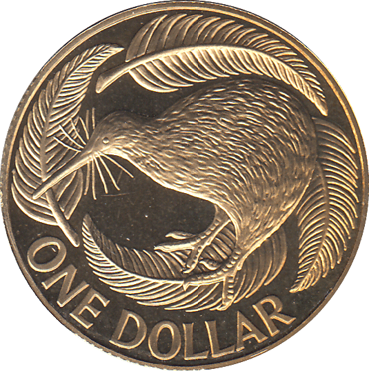 2008 NEW ZEALAND 1 DOLLAR PROOF - WORLD COINS - Cambridgeshire Coins