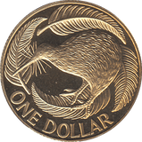 2008 NEW ZEALAND 1 DOLLAR PROOF - WORLD COINS - Cambridgeshire Coins