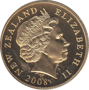 2008 NEW ZEALAND 1 DOLLAR PROOF - WORLD COINS - Cambridgeshire Coins