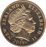 2008 NEW ZEALAND 1 DOLLAR PROOF - WORLD COINS - Cambridgeshire Coins