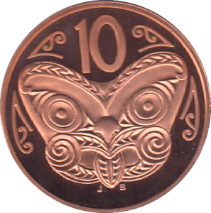 2008 NEW ZEALAND 10 CENT PROOF - WORLD COINS - Cambridgeshire Coins