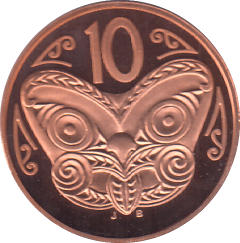 2008 NEW ZEALAND 10 CENT PROOF - WORLD COINS - Cambridgeshire Coins