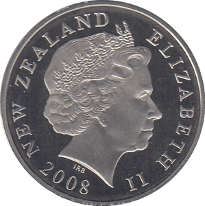 2008 NEW ZEALAND 50 CENT PROOF - WORLD COINS - Cambridgeshire Coins