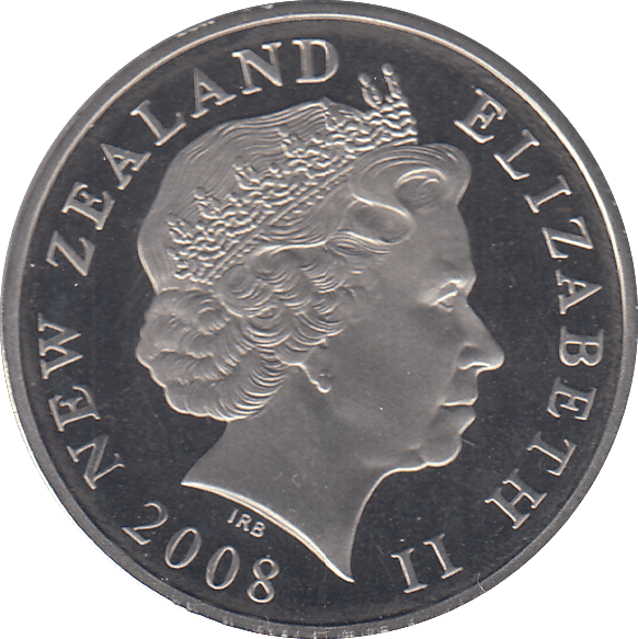 2008 NEW ZEALAND 50 CENT PROOF - WORLD COINS - Cambridgeshire Coins