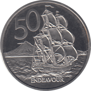 2008 NEW ZEALAND 50 CENT PROOF - WORLD COINS - Cambridgeshire Coins