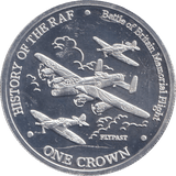 2008 ONE CROWN BATTLE OF BRITAIN GIBRALTAR PROOF - WORLD COINS - Cambridgeshire Coins