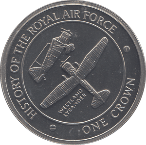2008 ONE CROWN HISTORY OF THE ROYAL AIR FORCE ( BU ) - WORLD COINS - Cambridgeshire Coins