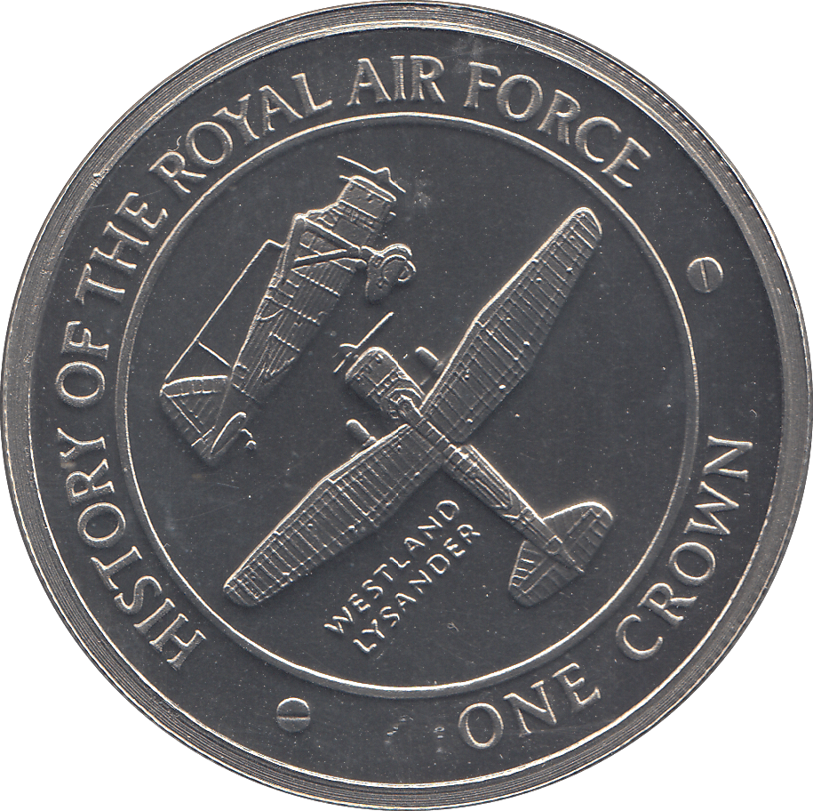 2008 ONE CROWN HISTORY OF THE ROYAL AIR FORCE ( BU ) - WORLD COINS - Cambridgeshire Coins