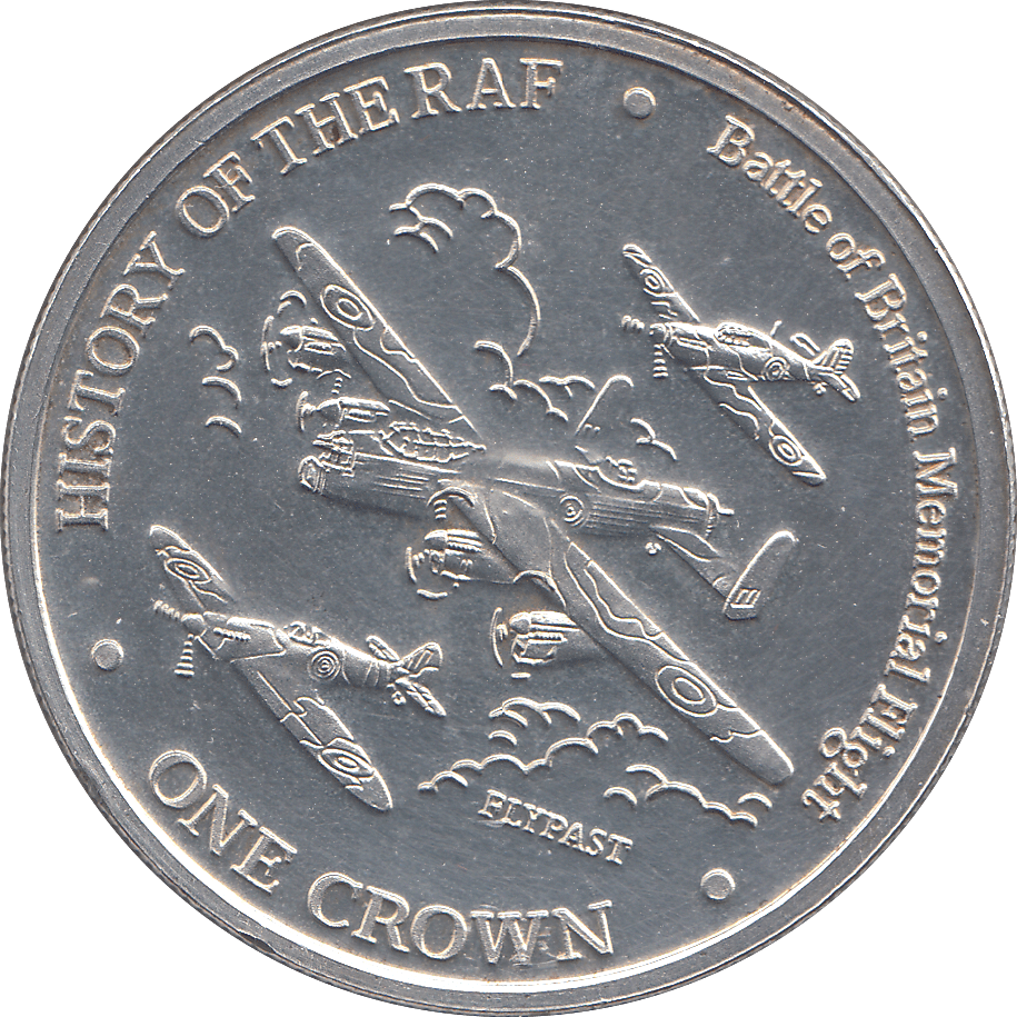 2008 ONE CROWN HISTORY OF THE ROYAL AIR FORCE ( BU ) - WORLD COINS - Cambridgeshire Coins