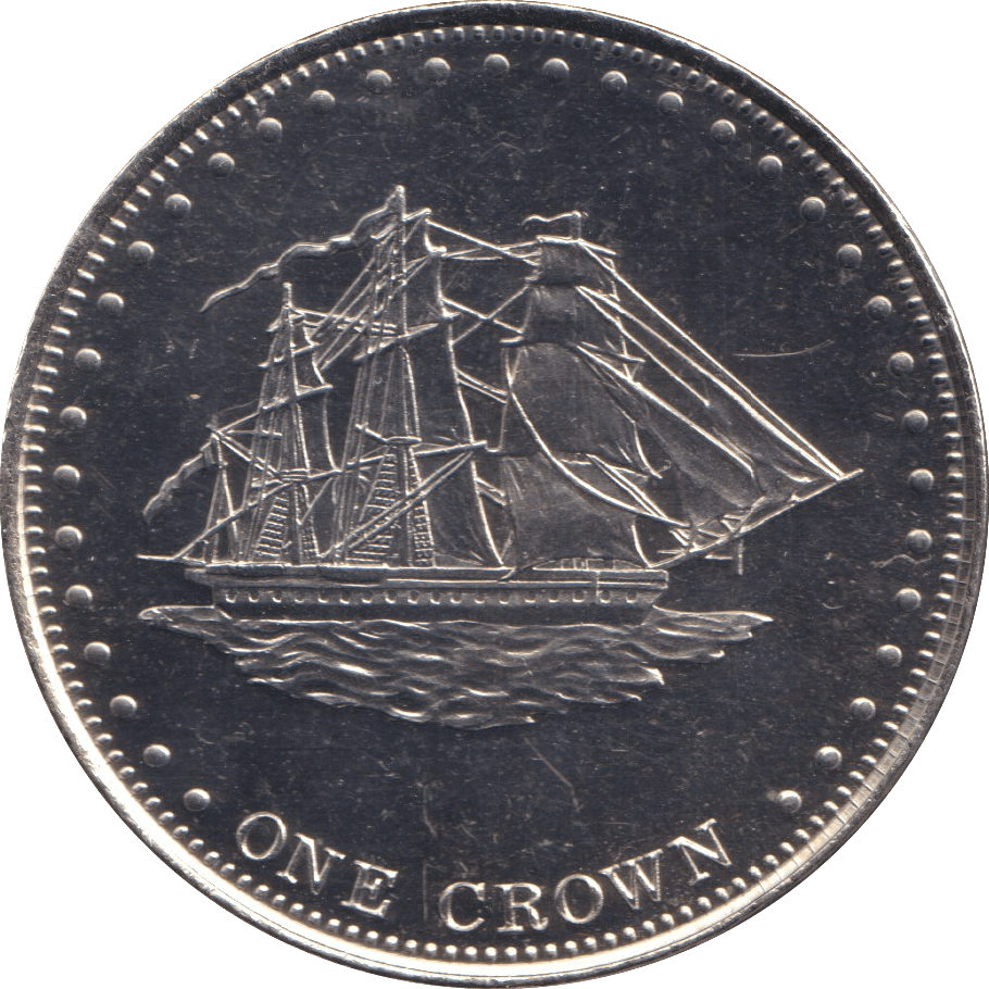 2008 ONE CROWN STOLTENHOFF ISLAND TRISTAN DA CUNHA - WORLD COINS - Cambridgeshire Coins