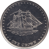2008 ONE CROWN STOLTENHOFF ISLAND TRISTAN DA CUNHA - WORLD COINS - Cambridgeshire Coins