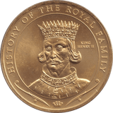 2008 ONE DOLLAR COOK ISLANDS - KING HENRY II - WORLD COINS - Cambridgeshire Coins