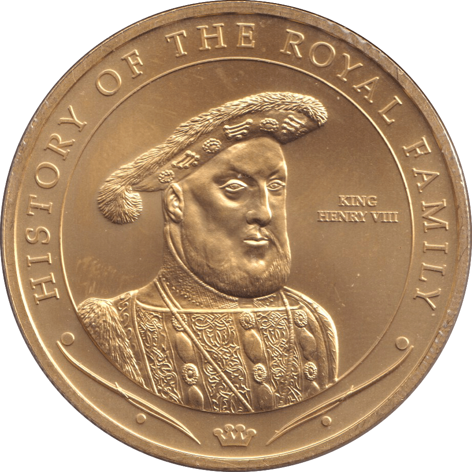 2008 ONE DOLLAR COOK ISLANDS - KING HENRY VIII - WORLD COINS - Cambridgeshire Coins