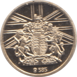 2008 PRINCE CHARLES HISTORY OF MONARCHY 14 CARAT GOLD COIN - Gold World Coins - Cambridgeshire Coins