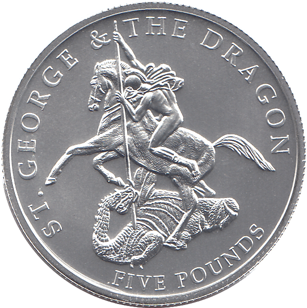 2008 SILVER FIVE POUNDS GUERNSEY - SILVER WORLD COINS - Cambridgeshire Coins