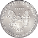 2008 SILVER LIBERTY DOLLAR USA - SILVER WORLD COINS - Cambridgeshire Coins