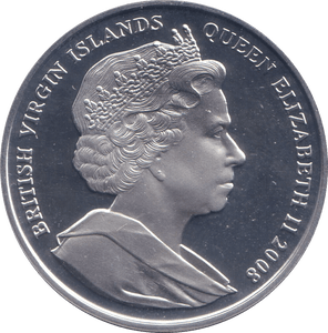 2008 SILVER PROOF 10 DOLLAR KING CANUTE - SILVER WORLD COINS - Cambridgeshire Coins