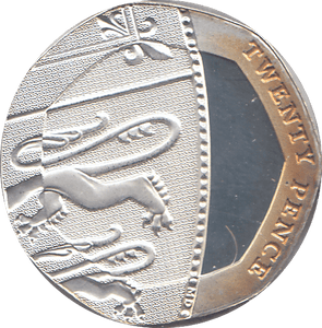 2008 SILVER PROOF 20 PENCE - Silver Proof - Cambridgeshire Coins