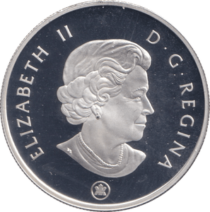 2008 SILVER PROOF 4 DOLLARS CANADA - SILVER WORLD COINS - Cambridgeshire Coins