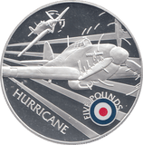 2008 SILVER PROOF £5 HURRICANE - SILVER WORLD COINS - Cambridgeshire Coins