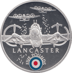 2008 SILVER PROOF £5 LANCASTER - SILVER WORLD COINS - Cambridgeshire Coins