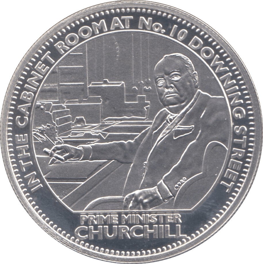 2008 SILVER PROOF BRITISH WAR MUSEUM CHURCHILL MEDALLION - SILVER WORLD COINS - Cambridgeshire Coins