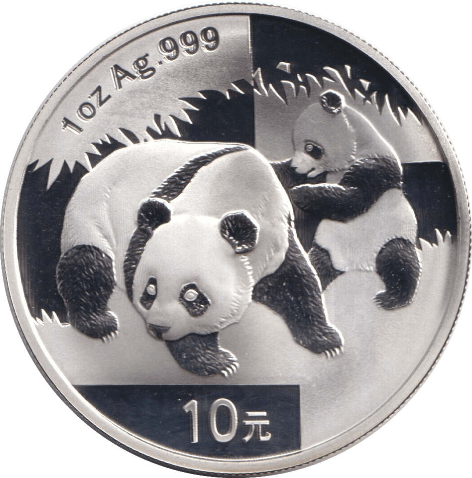 2008 SILVER PROOF CHINESE PANDA - SILVER WORLD COINS - Cambridgeshire Coins