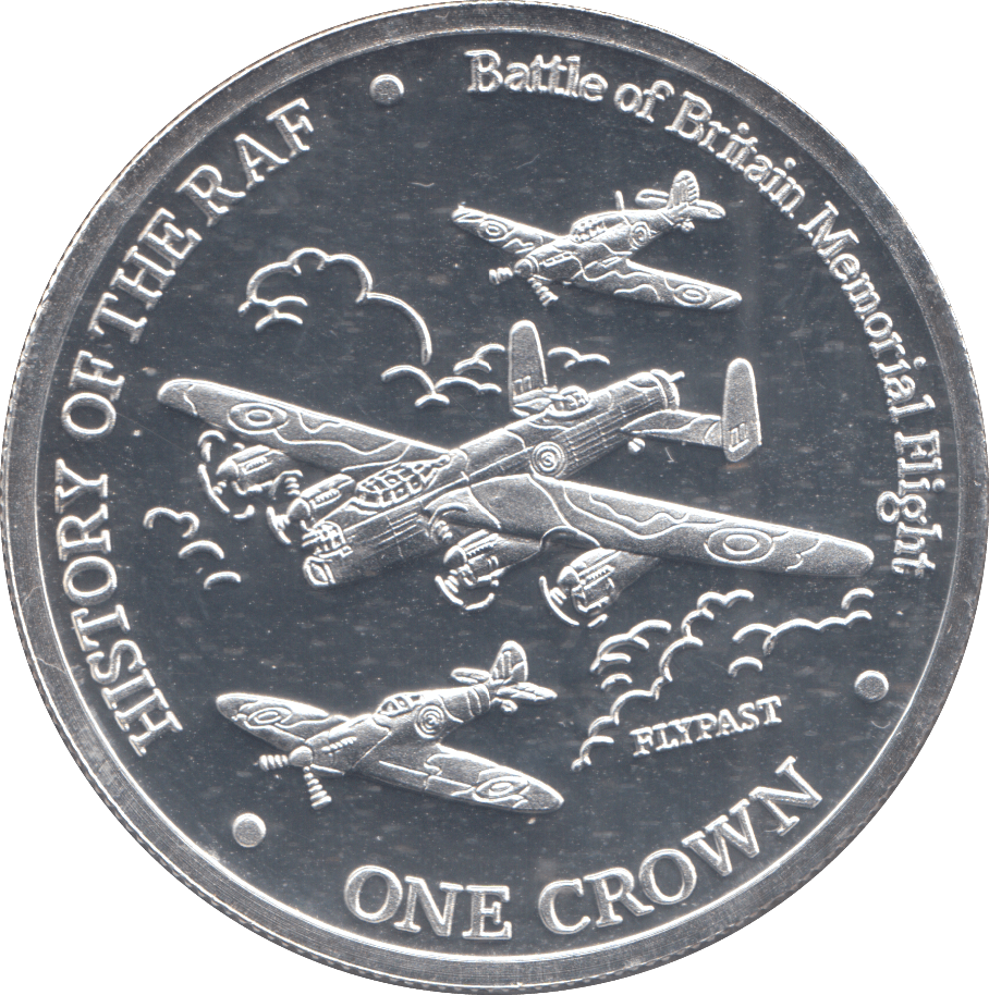 2008 SILVER PROOF CROWN HISTORY OF THE RAF - Silver Proof - Cambridgeshire Coins