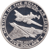 2008 SILVER PROOF FIVE DOLLARS NAURU - SILVER WORLD COINS - Cambridgeshire Coins