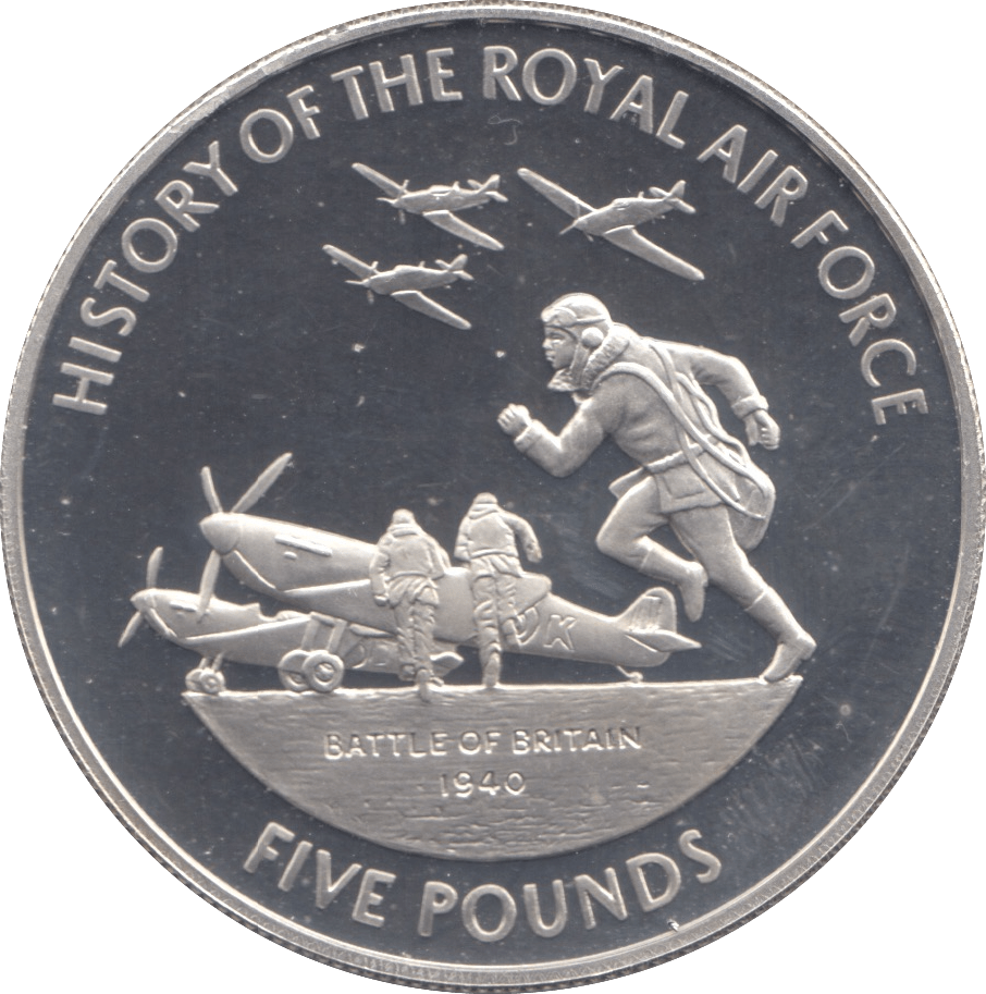 2008 SILVER PROOF FIVE POUNDS GUERNSEY - SILVER WORLD COINS - Cambridgeshire Coins