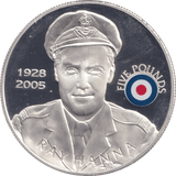 2008 SILVER PROOF HISTORY OF THE RAF FIVE POUNDS ST HELENA RAY HANNA - SILVER WORLD COINS - Cambridgeshire Coins