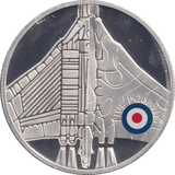 2008 SILVER PROOF HISTORY OF THE RAF FIVE POUNDS ST HELENA VULCAN - SILVER WORLD COINS - Cambridgeshire Coins