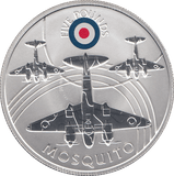 2008 SILVER PROOF HISTORY OF THE RAF FIVE POUNDS ST HELENA - SILVER WORLD COINS - Cambridgeshire Coins