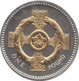 2008 SILVER PROOF ONE POUND COIN - WORLD COINS - Cambridgeshire Coins