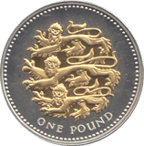 2008 SILVER PROOF ONE POUND COIN - WORLD COINS - Cambridgeshire Coins