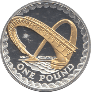 2008 SILVER PROOF ONE POUND COIN - WORLD COINS - Cambridgeshire Coins