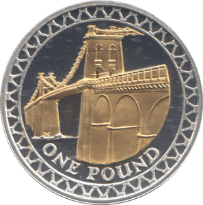 2008 SILVER PROOF ONE POUND COIN - WORLD COINS - Cambridgeshire Coins