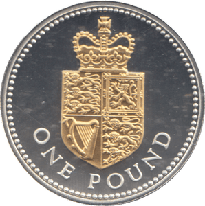 2008 SILVER PROOF ONE POUND COIN - WORLD COINS - Cambridgeshire Coins