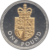 2008 SILVER PROOF ONE POUND COIN - WORLD COINS - Cambridgeshire Coins