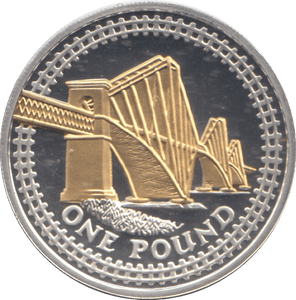 2008 SILVER PROOF ONE POUND COIN - WORLD COINS - Cambridgeshire Coins
